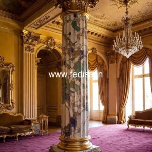 Wooden Pillar Design for Stylish Homes PD-16299