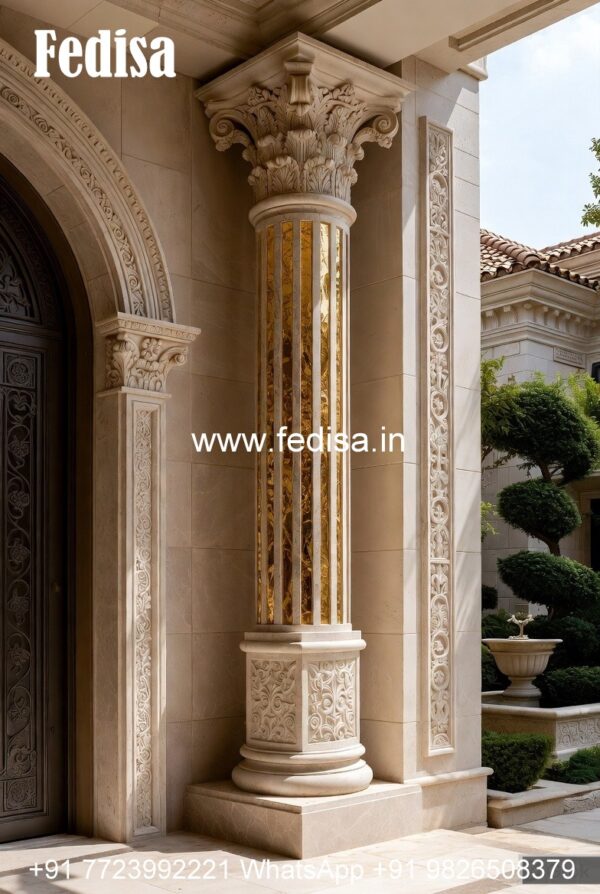Modern Rectangular Column Design Elegant Column Designs for Modern Architecture PD-16305 - Fedisa