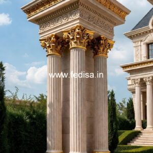 Modern Square Pillar Design Ideas PD-16309