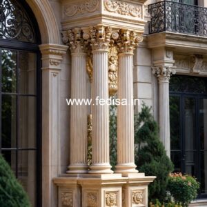 Round Column Design Ideas for Homes PD-16310