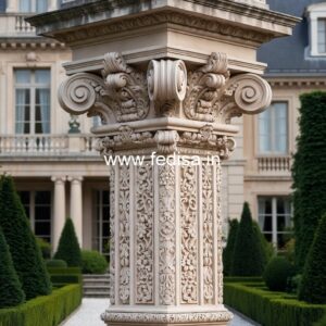 Home Entrance Pillar Design Ideas PD-16320