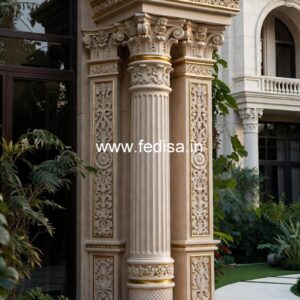 Luxury Pillar Design with Crystal Work PD-16363