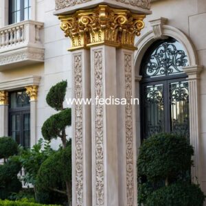 Elegant Column Design for Living Room PD-16375