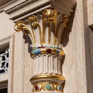 Front Elevation Pillar Designs That Impress Instantly PD-16503