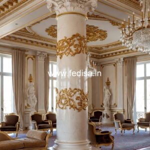 Exterior Column Design for Luxury Villas PD-16746