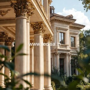 Wooden Pillar Design with Carving PD-16754