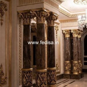 Marble Column Design for Homes PD-16769