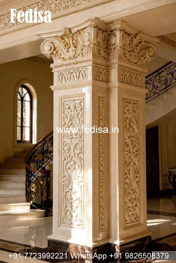 Unique Column Design Ideas for Interior Designers PD-16787 - Fedisa