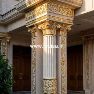 Elegant Wooden Pillar Design Ideas PD-16793