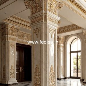 Unique Wooden Column Design PD-16804