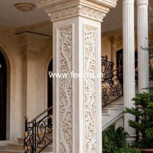 Stylish Wooden Pillar Design Ideas PD-16849