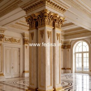 Wooden Decorative Pillar Design PD-16858