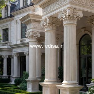Wooden Column Design for Classic Interiors PD-16891