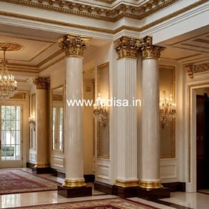 Exterior Column Design for Beautiful Villas PD-16894