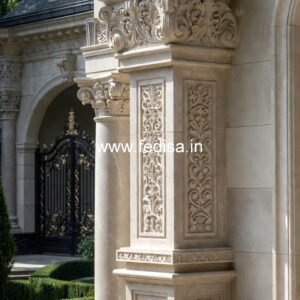 Modern Wooden Pillar Design Ideas PD-16909