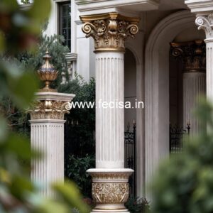 Stylish Column Design for Villas PD-16932