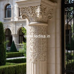 Decorative Column Design for Luxury Villas PD-16950
