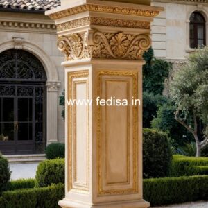 Premium Column Design for Villas PD-16988