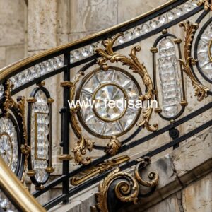 High-End Brass Crystal Railing Concepts CR-4061