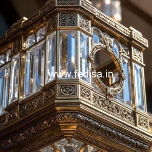 High-End Brass Crystal Staircase Designs CR-4112