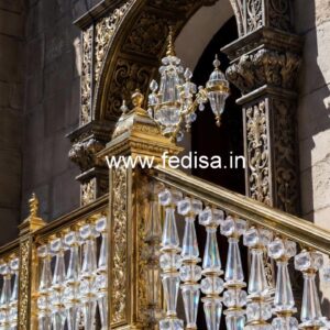 Designer Brass Crystal Interior Concepts CR-4115