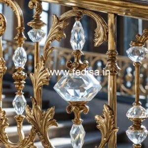 High-Class Brass Crystal Railing Styles CR-4164