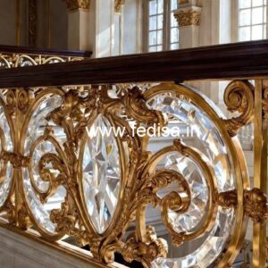 Luxury Brass Crystal Railings for Decor CR-4192
