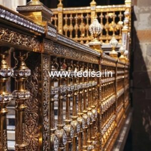 Best Brass Crystal Railings for Luxury Homes CR-4206