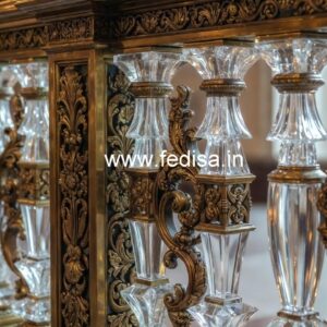 Decorative Brass Crystal Railing Ideas CR-4266