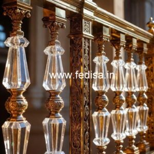 Trending Brass Crystal Railing Designs 2040 CR-4278