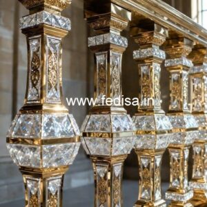 Premium Quality Brass Crystal Railings CR-4281