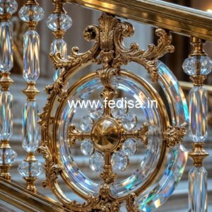 High-Class Brass Crystal Railings CR-4337