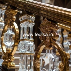 High-End Brass Crystal Railing Concepts CR-4365
