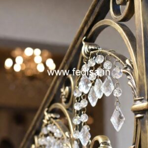 Premium Home Decor Brass Crystal Railings CR-4386