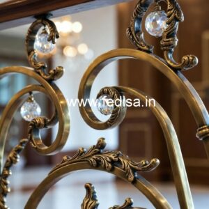 Stylish Brass Crystal Railings for Decor CR-4447