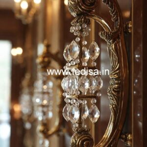 Classic Brass Crystal Railings for Homes CR-4482