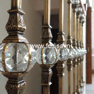 Luxury Brass Crystal Staircase Inspiration CR-4486
