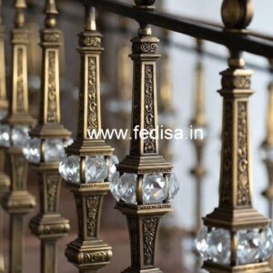Luxury Brass Crystal Railings for Decor CR-4496