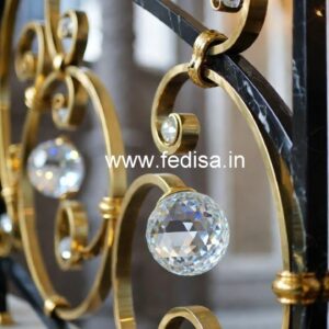 Luxury Brass Crystal Railings for Villas CR-4505