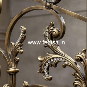 Royal Brass Crystal Railings for Premium Homes CR-4541