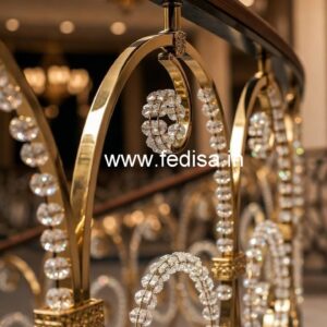 High-End Brass Crystal Railing Styles CR-4577