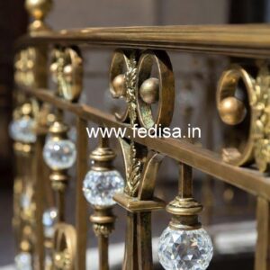 High-Class Brass Crystal Railings CR-4641
