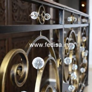 Modern Brass Crystal Railings with LED CR-4692