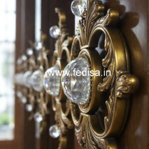 Premium Staircase Brass Crystal Designs CR-4701