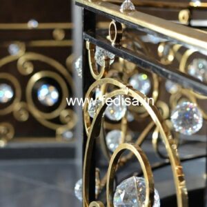 Premium Brass Crystal Railing Ideas CR-4730