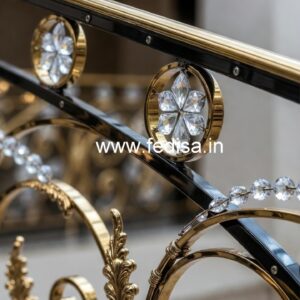 High-Class Brass Crystal Railing Styles CR-4772