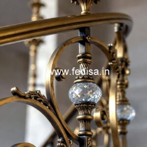 Luxury Brass Crystal Staircase Inspiration CR-4790