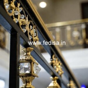 Premium Brass Crystal Railings for Luxury Design CR-4807