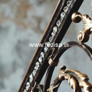 Best Brass Crystal Railings for Luxury Homes CR-4814