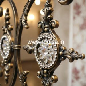 Brass Crystal Railing for Luxury Homes CR-4871